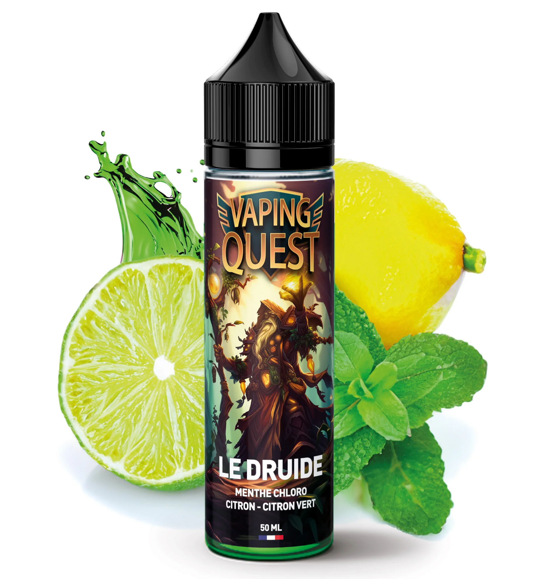 Vaping Quest - Le Druide 0mg 50 ml - Mixup Labs